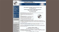 Desktop Screenshot of maximumhits.com